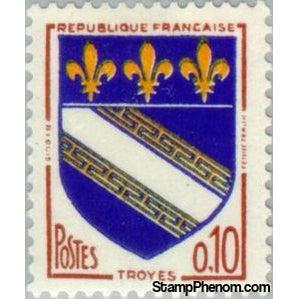 France 1963 Troyes-Stamps-France-Mint-StampPhenom