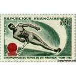 France 1963 World Championships of skiing-Stamps-France-StampPhenom