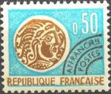 France 1964 - 1969 Celtic Coins - Precanceled-Stamps-France-Mint-StampPhenom