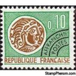France 1964 - 1969 Celtic Coins - Precanceled-Stamps-France-Mint-StampPhenom