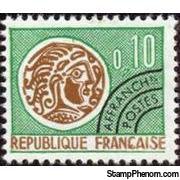 France 1964 - 1969 Celtic Coins - Precanceled-Stamps-France-Mint-StampPhenom