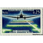 France 1964 25th Anniversary of Night Airmail Service-Stamps-France-StampPhenom