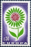 France 1964 Europa - Flower-Stamps-France-Mint-StampPhenom