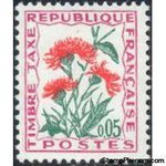 France 1964 Postage Due Stamps-Stamps-France-Mint-StampPhenom