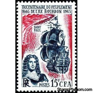 France 1965 Colonisation of Réunion-Stamps-France-Mint-StampPhenom
