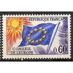 France 1965 European Flag-Stamps-France-StampPhenom
