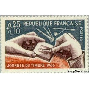 France 1966 Engraving Intaglio-Stamps-France-StampPhenom
