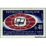 France 1967 3rd International Congress of the European Broadcasting Union-Stamps-France-Mint-StampPhenom