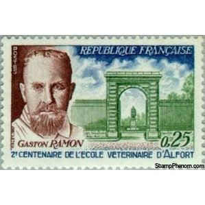 France 1967 Gaston Ramon (1886-1953). Veterinary School of Maisons-Alfor-Stamps-France-StampPhenom