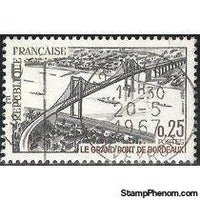 France 1967 Inauguration of the Great Bridge - Bordeaux-Stamps-France-Mint-StampPhenom