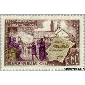 France 1968 650th Anniversary of the Enclave Valréas (Vaucluse)-Stamps-France-StampPhenom