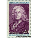 France 1968 Alain René Le Sage (1668-1747)-Stamps-France-Mint-StampPhenom