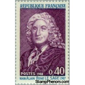 France 1968 Alain René Le Sage (1668-1747)-Stamps-France-Mint-StampPhenom