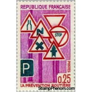 France 1968 Road safety-Stamps-France-StampPhenom