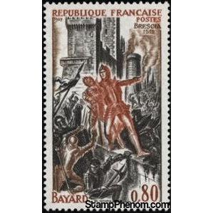 France 1969 Bayard: Headquarters Brescia 1512-Stamps-France-StampPhenom