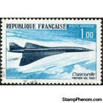 France 1969 First Flight of Concorde-Stamps-France-Mint-StampPhenom