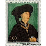 France 1969 Philip the Good, duke of Bourgogne (1396-1467) by Rogier de-Stamps-France-Mint-StampPhenom