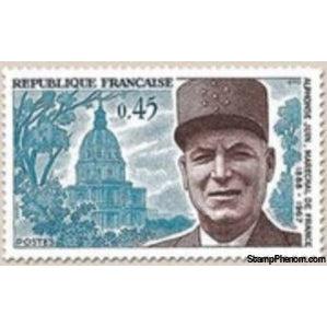 France 1970 Alphonse Juin - Marshal of France (1888-1967)-Stamps-France-StampPhenom