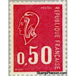 France 1971 Marianne type Béquet-Stamps-France-StampPhenom