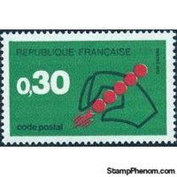 France 1972 Postal Code Campaign-Stamps-France-Mint-StampPhenom