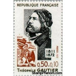 France 1972 Théophile Gautier (1811-1872)-Stamps-France-StampPhenom