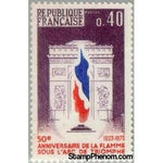 France 1973 50th anniversary of the flame under the Arc de Triomphe-Stamps-France-Mint-StampPhenom