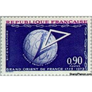 France 1973 Bicentenary of the Grand Orient de France-Stamps-France-StampPhenom