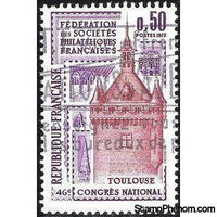 France 1973 Federation of Philatelic Societies Congress-Stamps-France-Mint-StampPhenom