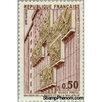 France 1973 Paris: Postal Museum. House Post Office and Philatelic-Stamps-France-StampPhenom