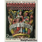 France 1973 "The Last Supper" (Carved Capital)-Stamps-France-StampPhenom