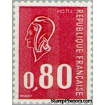 France 1974 Marianne type Bequet (3 strips phosphorus)-Stamps-France-StampPhenom