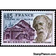 France 1975 Bussang People%27s Theatre-Stamps-France-Mint-StampPhenom