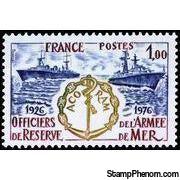 France 1976 Central Marine Officers%27 Reserve-Stamps-France-Mint-StampPhenom