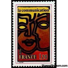 France 1976 Communications-Stamps-France-Mint-StampPhenom