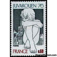 France 1976 Juvarouen %2776 - Youth Stamp Exhibition-Stamps-France-Mint-StampPhenom