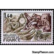 France 1977 Craftsmanship-Stamps-France-Mint-StampPhenom