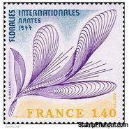 France 1977 International Flower Show - Nantes-Stamps-France-Mint-StampPhenom