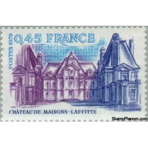 France 1979 Castle of Maison-Laffitte-Stamps-France-StampPhenom