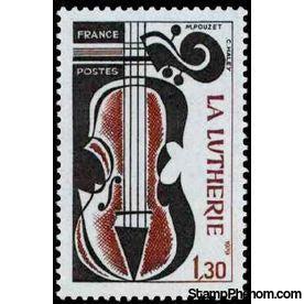 France 1979 Handicrafts - Violins-Stamps-France-Mint-StampPhenom