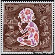 France 1979 International Year of the Child-Stamps-France-Mint-StampPhenom