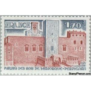 France 1979 Perpignan: Palace of the Kings of Majorca-Stamps-France-StampPhenom