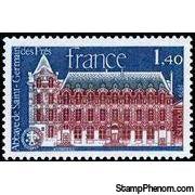 France 1979 St Germain-des-Pres Abbey Restoration-Stamps-France-Mint-StampPhenom