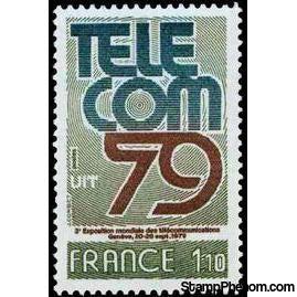 France 1979 Third World Telecommunications Exhibition-Stamps-France-Mint-StampPhenom