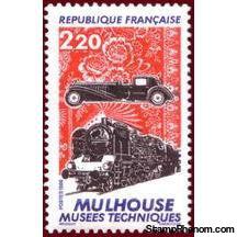 France 1986 Mulhouse Technical Museum-Stamps-France-Mint-StampPhenom