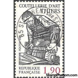 France 1987 Handicrafts - Thiers Cutlery-Stamps-France-Mint-StampPhenom