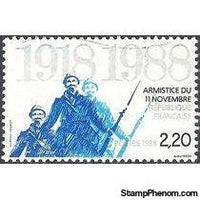 France 1988 Armistice, 70th Anniversary-Stamps-France-Mint-StampPhenom