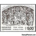 France 1988 Art - Sculptures by Ligier Richier-Stamps-France-Mint-StampPhenom
