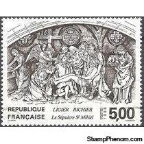 France 1988 Art - Sculptures by Ligier Richier-Stamps-France-Mint-StampPhenom