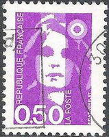 France 1989 - 1994 Definitives - Marianne-Stamps-France-Mint-StampPhenom