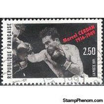 France 1991 Marcel Cerdan, 75th Birth Anniversary-Stamps-France-Mint-StampPhenom